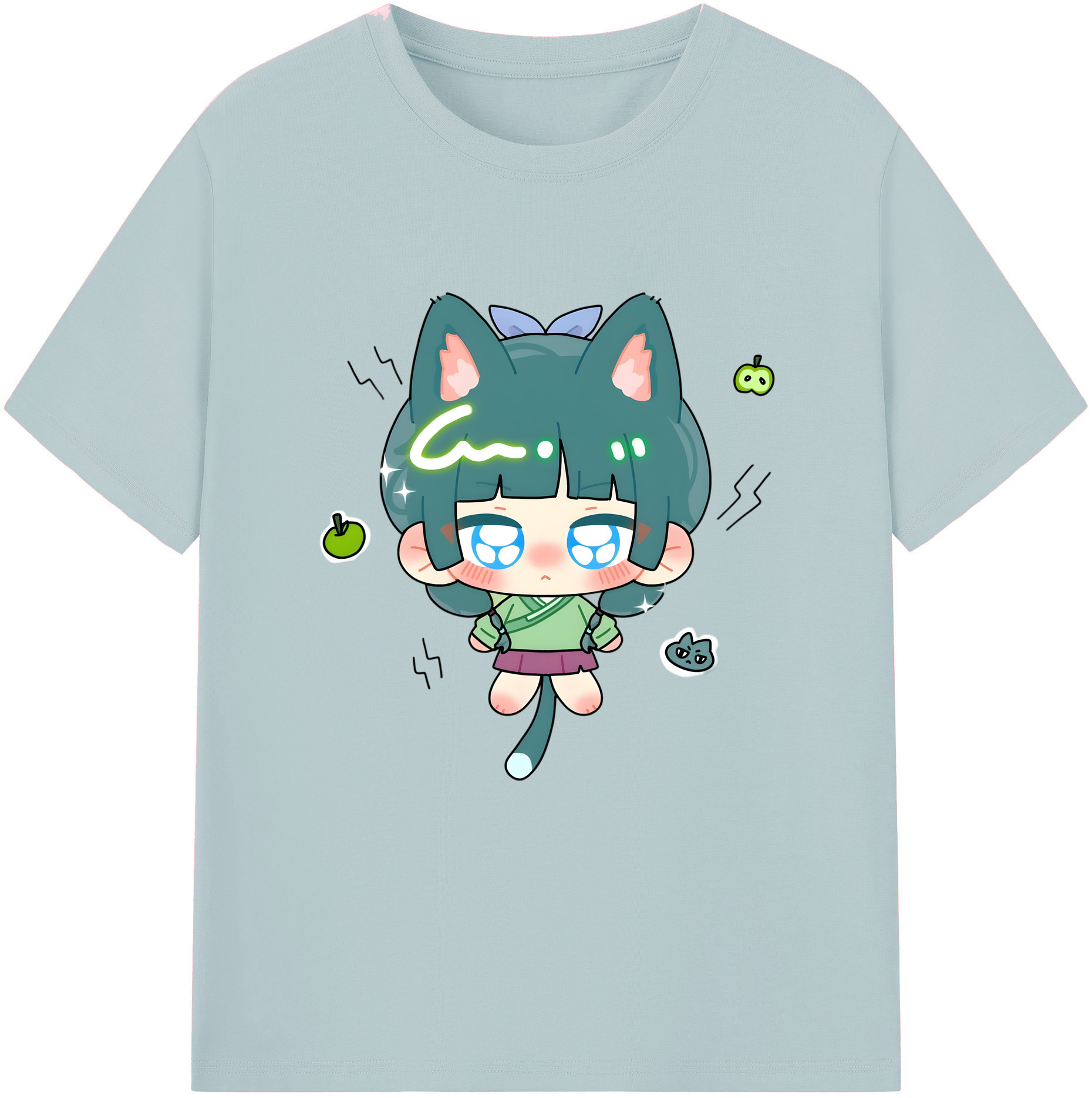 （画像用） 薬屋のひとりごと The Apothecary Diaries 綿100％半袖Tシャツ（フロントプリント）